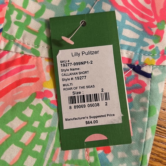 Lilly Pulitzer Size 2 Callahan Short in Roar of the Seas - Picture 2 of 4